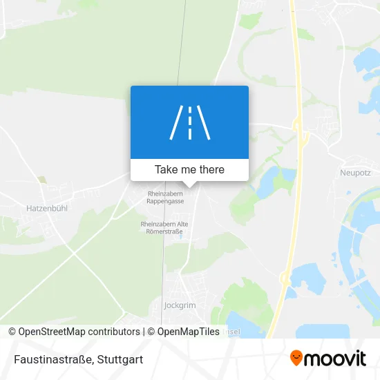 Карта Faustinastraße