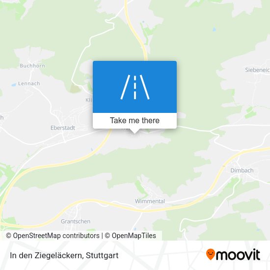 In den Ziegeläckern map
