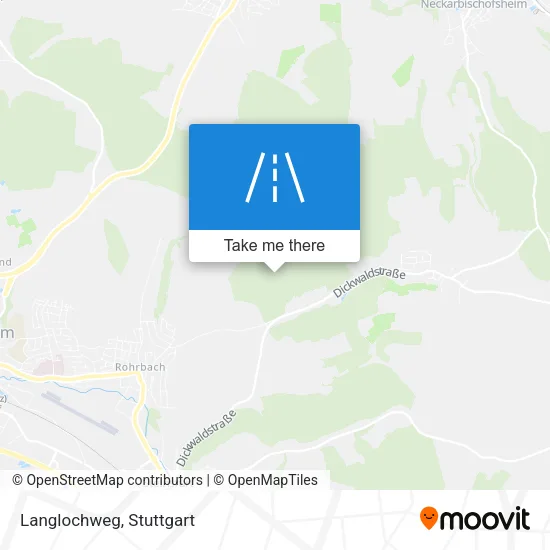 Карта Langlochweg