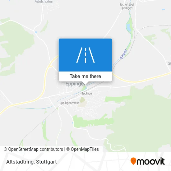 Карта Altstadtring