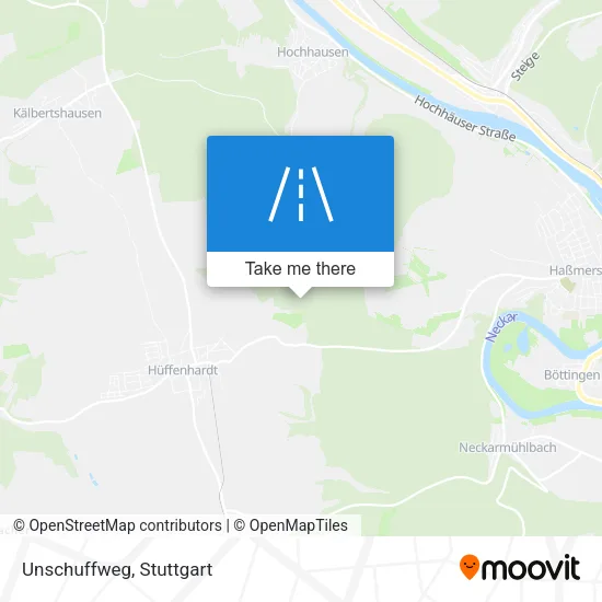 Карта Unschuffweg
