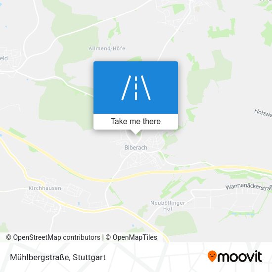Mühlbergstraße map