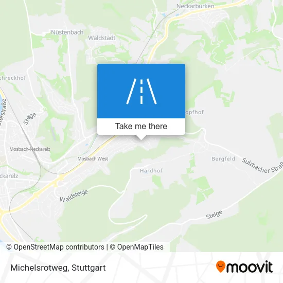 Карта Michelsrotweg