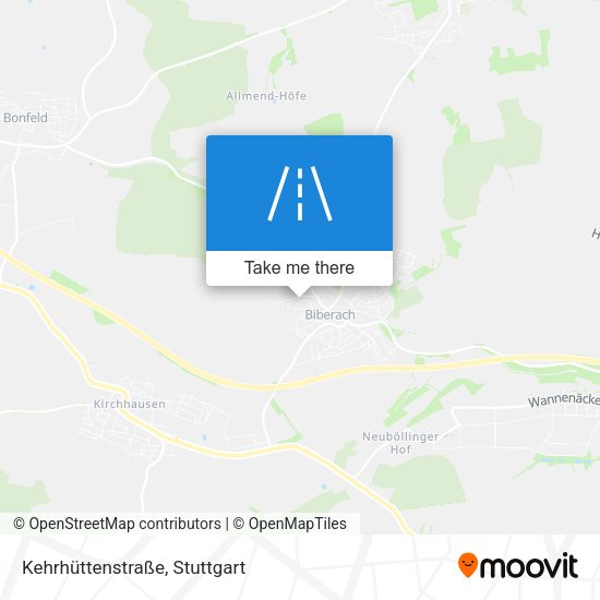 Kehrhüttenstraße map