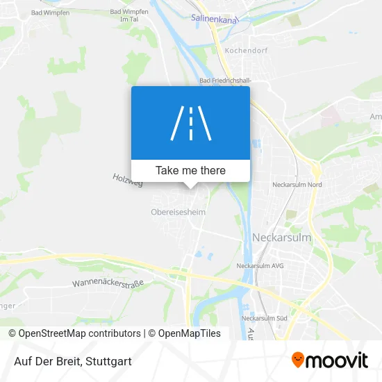 Карта Auf Der Breit