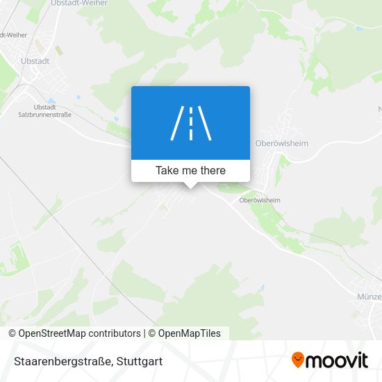 Staarenbergstraße map