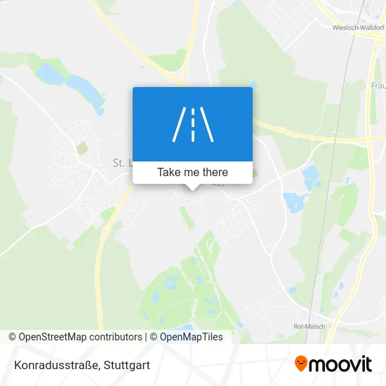 Карта Konradusstraße