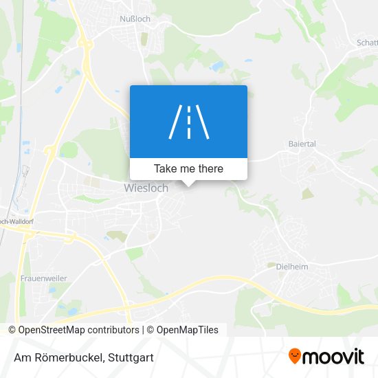 Am Römerbuckel map