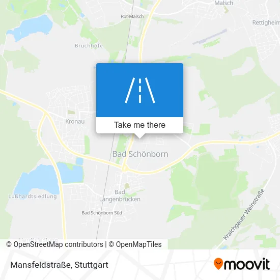 Карта Mansfeldstraße