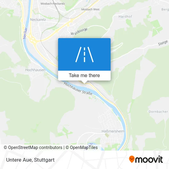 Карта Untere Aue