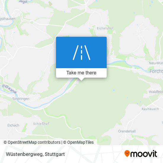 Карта Wüstenbergweg