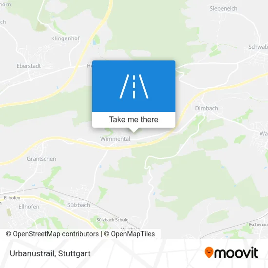 Карта Urbanustrail