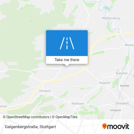 Galgenbergstraße map