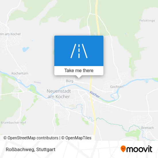 Карта Roßbachweg