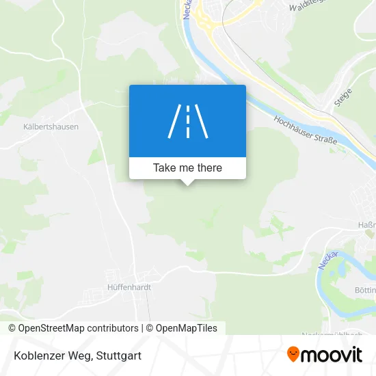 Карта Koblenzer Weg