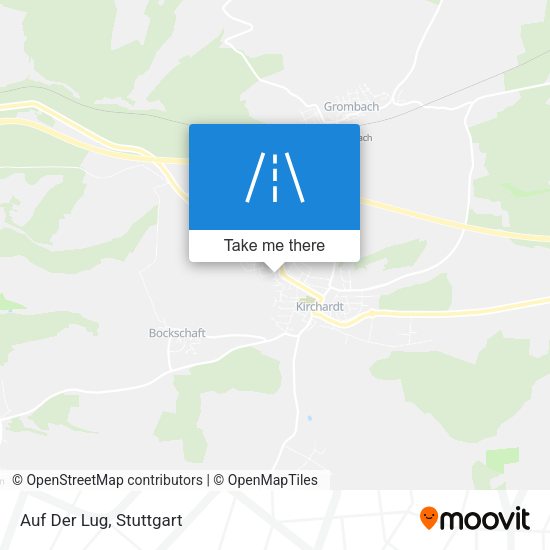 Карта Auf Der Lug