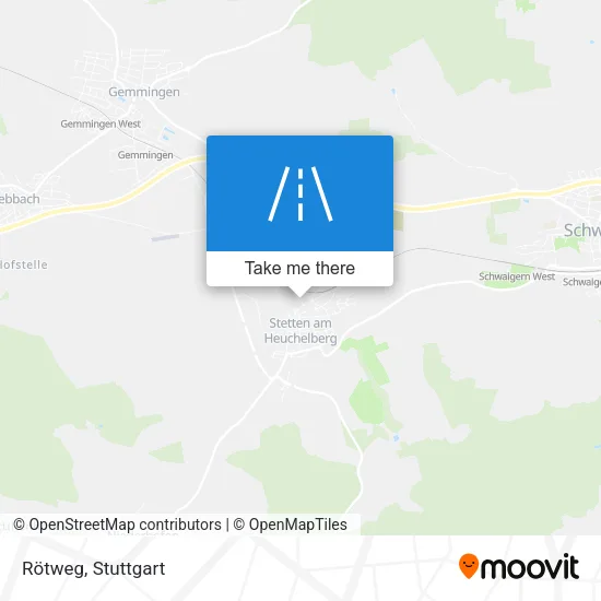 Карта Rötweg