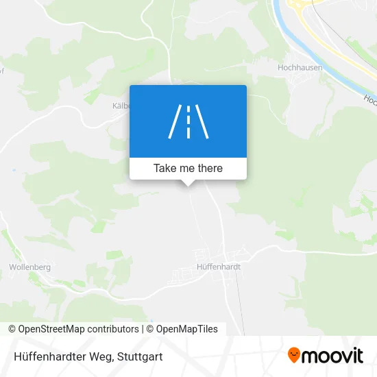 Карта Hüffenhardter Weg