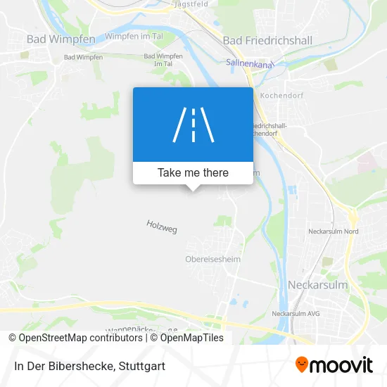 Карта In Der Bibershecke