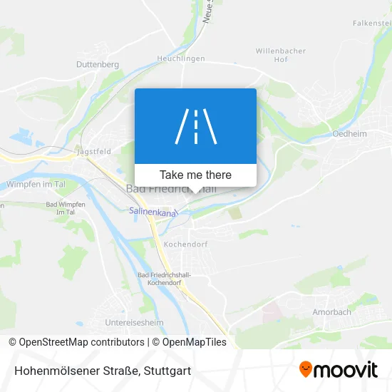 Карта Hohenmölsener Straße