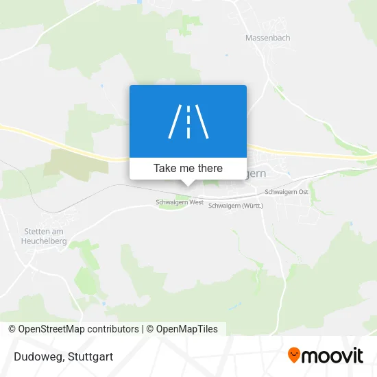 Карта Dudoweg