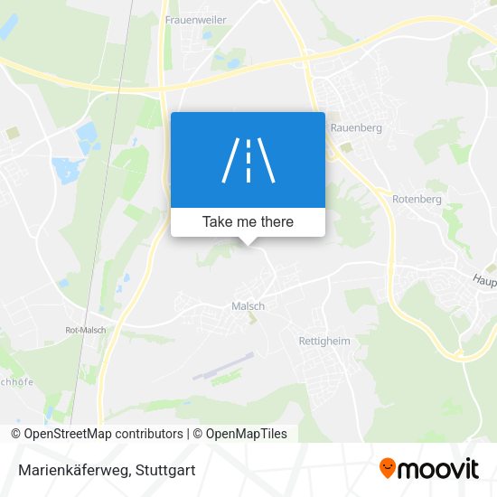 Marienkäferweg map