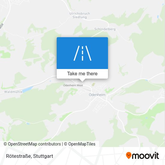 Карта Rötestraße