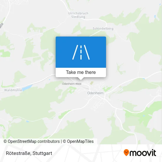 Карта Rötestraße