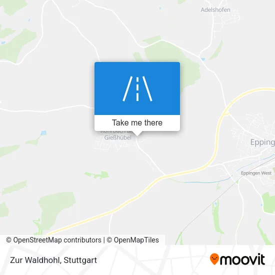 Карта Zur Waldhohl