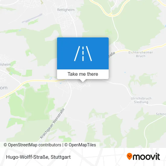 Карта Hugo-Wolff-Straße