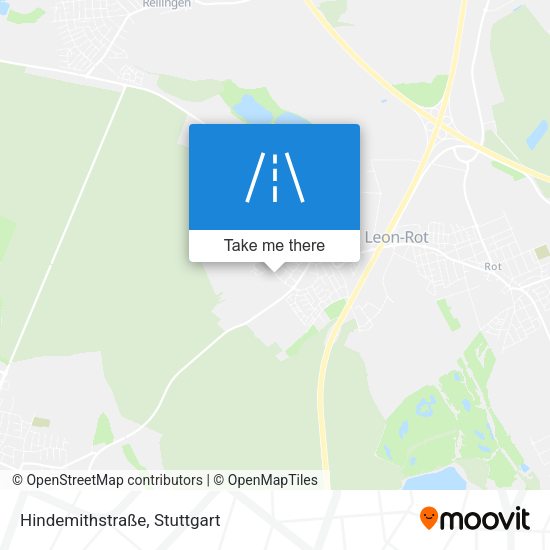 Hindemithstraße map
