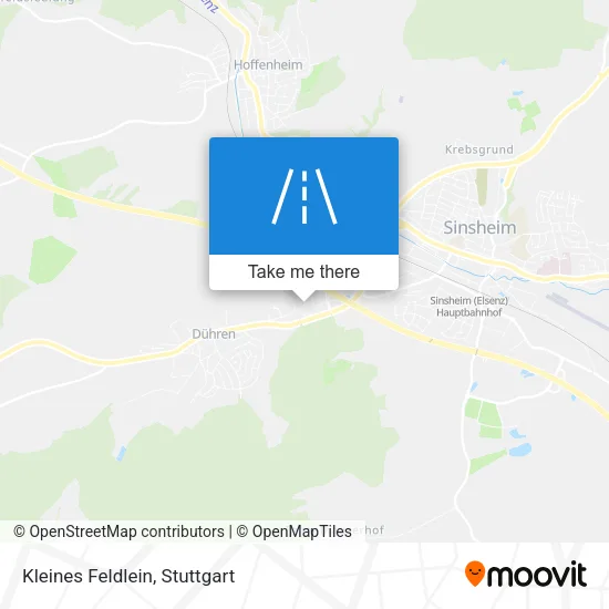 Карта Kleines Feldlein