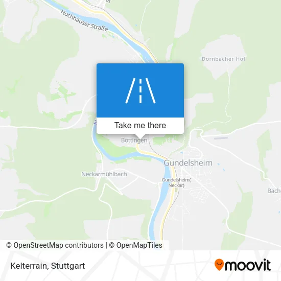 Карта Kelterrain