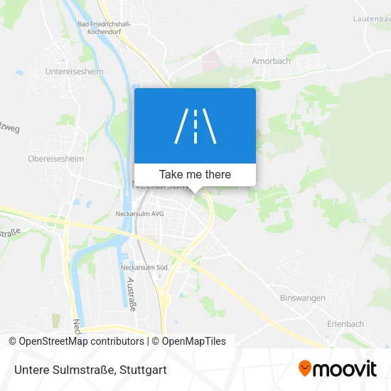 Карта Untere Sulmstraße