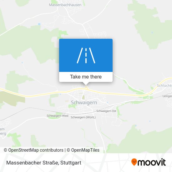 Massenbacher Straße map