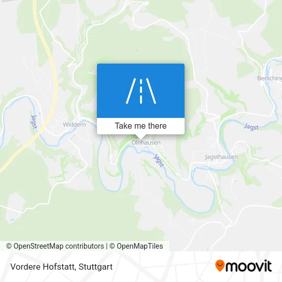 Карта Vordere Hofstatt