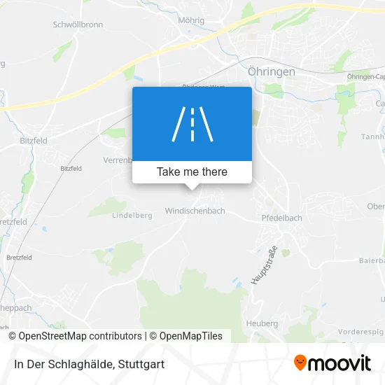 Карта In Der Schlaghälde