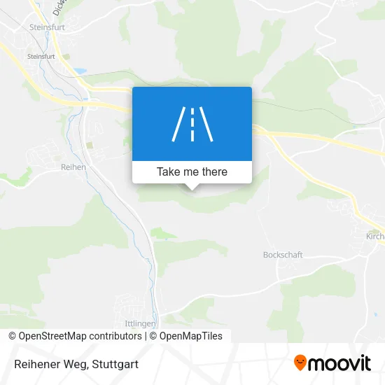 Карта Reihener Weg