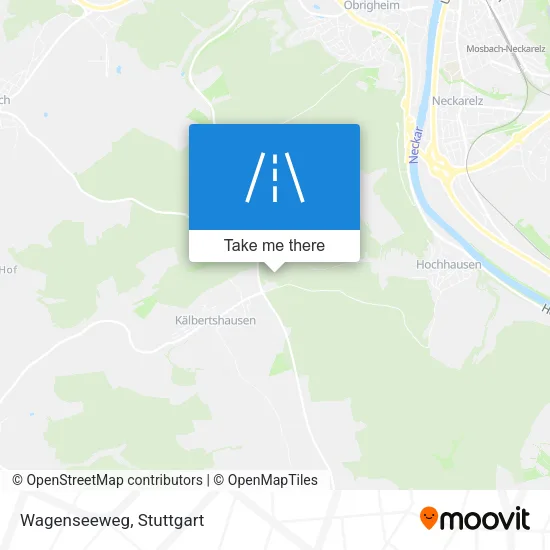 Карта Wagenseeweg