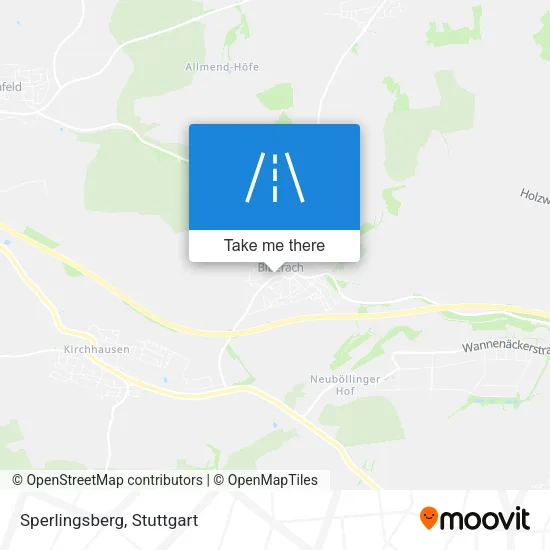 Карта Sperlingsberg