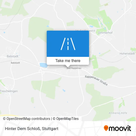 Карта Hinter Dem Schloß