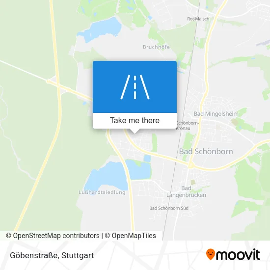 Göbenstraße map
