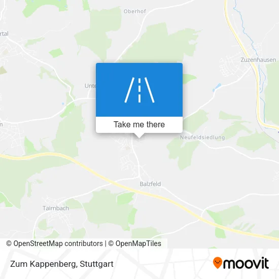 Карта Zum Kappenberg