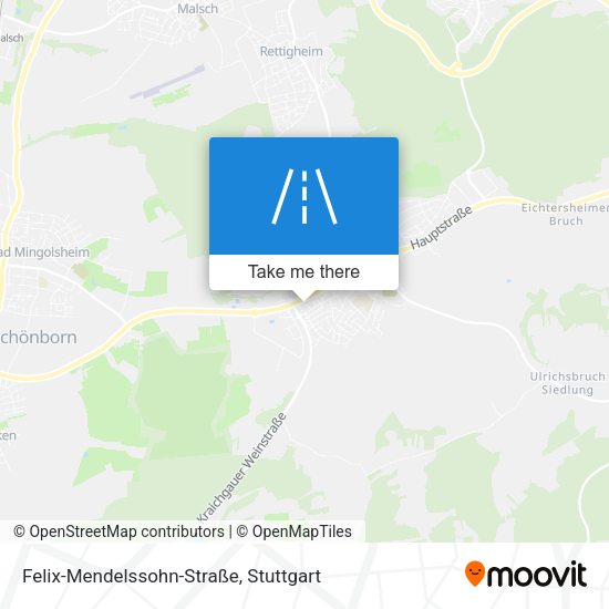 Felix-Mendelssohn-Straße map