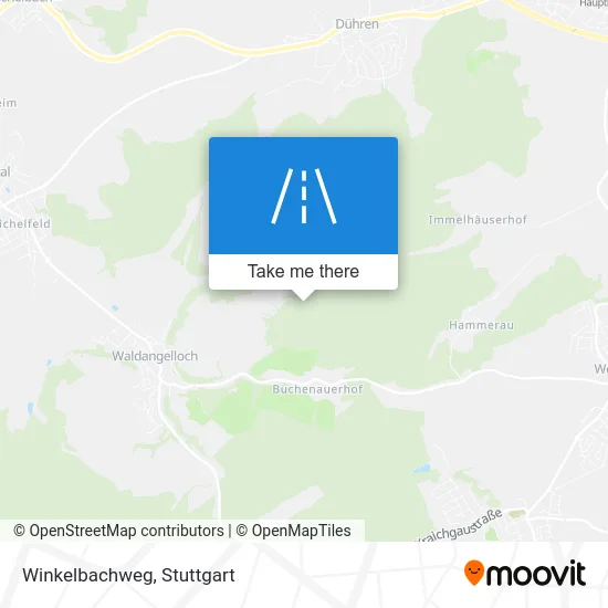 Карта Winkelbachweg