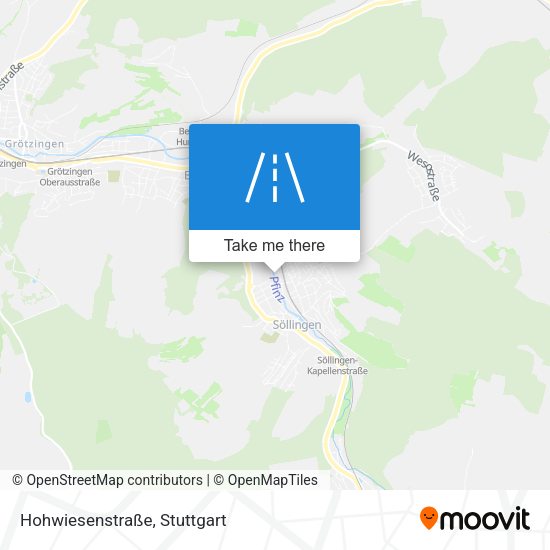 Hohwiesenstraße map