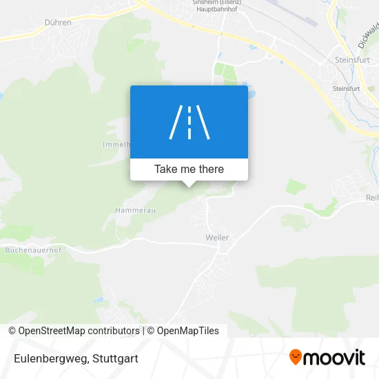 Карта Eulenbergweg