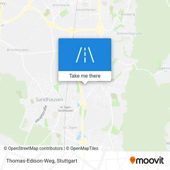 Карта Thomas-Edison-Weg