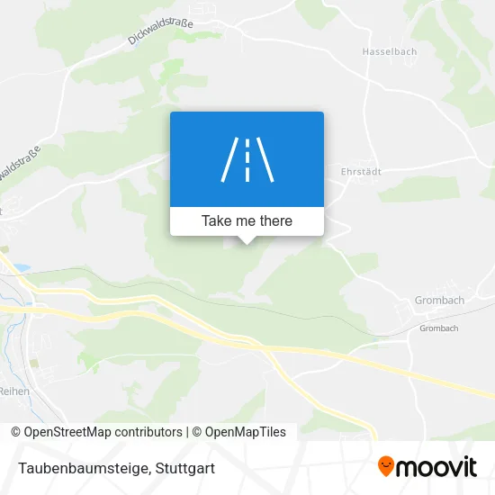 Карта Taubenbaumsteige