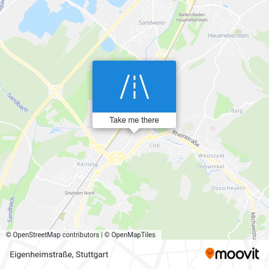 Eigenheimstraße map